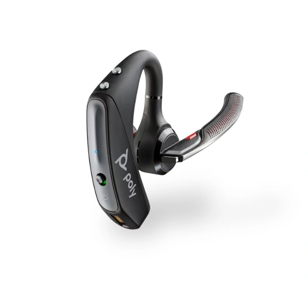 Poly Voyager 5200 Bluetooth Mono Headset Noise Cancelling Mic – Zappyx