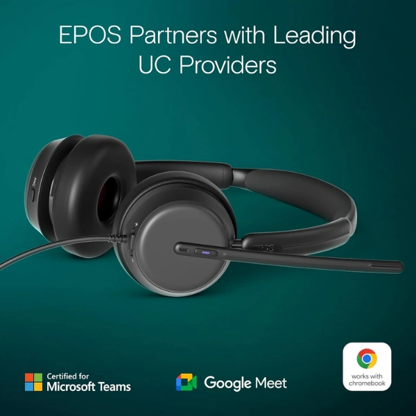 EPOS IMPACT 860T ANC Wired Headset with USB-C Teams NC Microphone, USB-C, ANC, Teams, Contact Center - Image 4