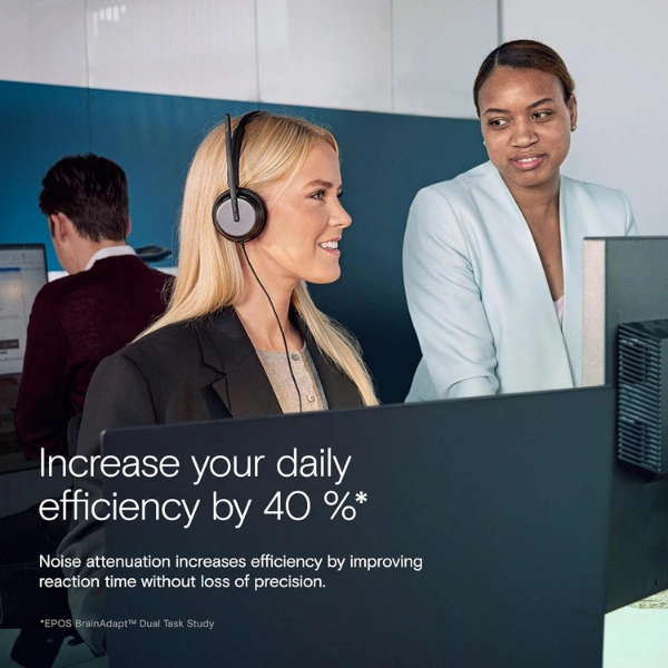 EPOS IMPACT 860T ANC Wired Headset with USB-C Teams NC Microphone, USB-C, ANC, Teams, Contact Center - Image 6