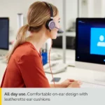 Jabra Evolve 40 MS Stereo Wired Headset USB-A NC Microphone, USB-A, MS Stereo, NC Mic, Business Calls - Image 3