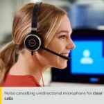 Jabra Evolve 40 MS Stereo Wired Headset USB-A NC Microphone, USB-A, MS Stereo, NC Mic, Business Calls - Image 4