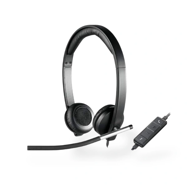 Logitech H650e USB Headset Stereo Professional Noise Cancelling