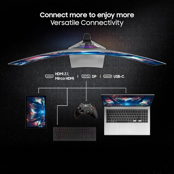 Samsung Odyssey OLED G9 49 Curved OLED Gaming Monitor - Image 2