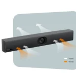 Yealink UVC40 All-in-One USB Video Bar, USB Video Bar, AI Camera, 8-Mic Array, Huddle Rooms - Image 3
