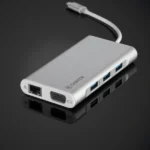 Cadyce CA-CU3HVG USB-C Hub HDMI VGA Ethernet PD Dock, HDMI, VGA, Ethernet PD, USB-C Docking - Image 2