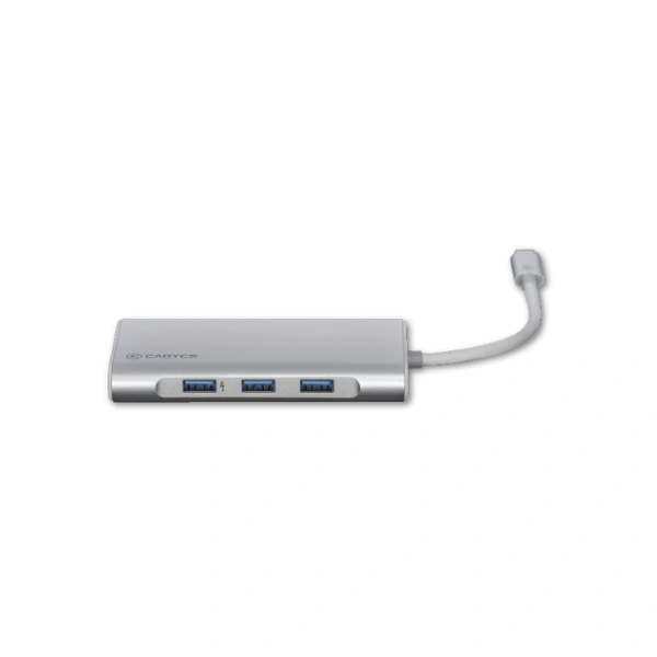 Cadyce CA-CU3HVG USB-C Hub HDMI VGA Ethernet PD Dock, HDMI, VGA, Ethernet PD, USB-C Docking