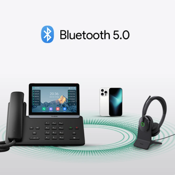 Yealink SIP-T87W Prime Business IP Phone, Prime IP Phone, Touchscreen, Wi-Fi, Executive Desk - Image 2