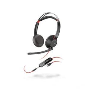Poly Blackwire 5220 USB-A Wired Headset Stereo 3.5mm Jack